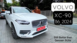 2024 Volvo XC90 review  The supercharged turbocharged amp mildhybrid lux SUV for 7  sapnokicar [upl. by Yreffoeg]