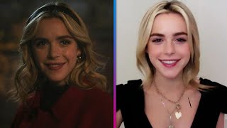 Kiernan Shipka Explains Sabrinas CONFUSING Riverdale Crossover [upl. by Thorbert]