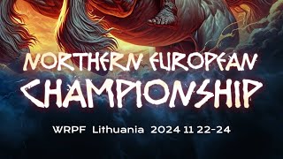 Tarptautinis jėgos trikovės čempionatas NORTHERN EUROPEAN CHAMPIONSHIP 2024 Pirma diena [upl. by Ennahteb]