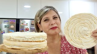 COMO HACER DISCOS DE MERENGUES PERFECTOS SECOS NO CHICLOSOS SIN PROBLEMAS  Silvana Cocina [upl. by Shena]