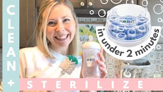 How to Clean and Sterilize Baby Bottles After Each Use QUICK amp EASY 👶🍼 StepByStep Guide [upl. by Amato922]