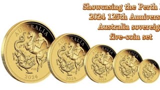 The latest Perth Mint 2024 Sovereign Gold 5Coin Set [upl. by Novyert]