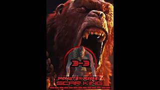 KING KONG VS SCAR KING AFTER WATCHING MOVIE kingkong scarking gxk edit shorts [upl. by Yenroc]