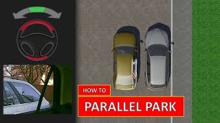 Learn how to PARALLEL PARK The easiest driving lesson by Parking Tutorial [upl. by Ananna]