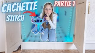 Jai construit une cachette secrète STITCH  PARTIE 1 [upl. by Connett]