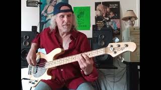 Carry on Wayward Son  Kansas Bass Cover [upl. by Jenness504]