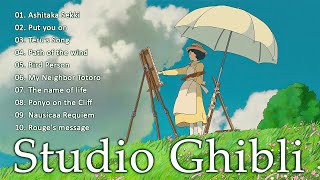 Studio Ghibli Bgm Music 🎶 Ghibli Songs 2023 🌿 Best Piano Music for Relaxing amp Deep Sleeping [upl. by Suiravad217]