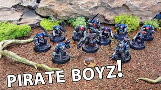 How to Paint Freebooter Ork Boyz for Warhammer 40k Kill Team [upl. by Anuhsal]