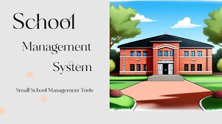 School Management Tools  Organize Your Data Processing [upl. by Rennoc899]