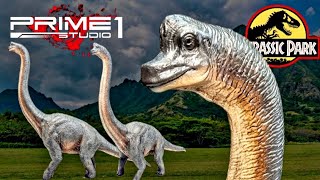 Prime 1 Jurassic Park 138 scale Brachiosaurus Review [upl. by Latsyc]