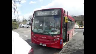 Enviro 200 Euro 6 ExEP SD59 Quality Line RATP SDE20245 YY64TXF Short Journey on Route S3 Last Day [upl. by Holden]