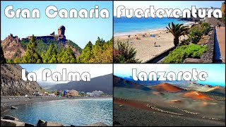 Best CANARY ISLAND for YOU  TRAVEL GUIDE  Gran Canaria Fuerteventura La Palma and Lanzarote [upl. by Ekusuy]