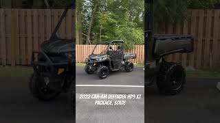 2022 CanAm Defender XT package Sold [upl. by Forster]