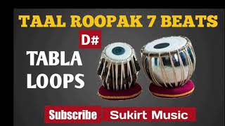 Taal Roopak Tabla loops [upl. by Darbie]