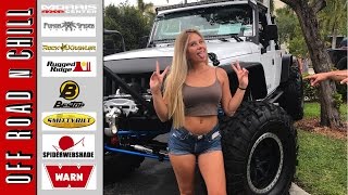 Morris 4X4 Show  Biggest South Florida Jeep Wrangler JK Show [upl. by Oirotciv618]