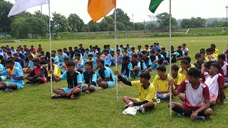 U17 football opening ceremony in K V Jamalpur [upl. by Madian]