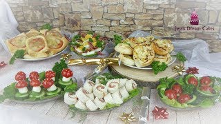 6 Schnelle PartySnacksLeckeres Fingerfood für Silvester Partys amp Buffet [upl. by Drehcir]