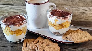 Bestes Apfel Spekulatius Dessert schnelles Dessert Tiramisu im Glas [upl. by Carlton164]