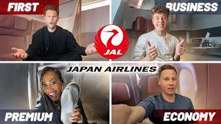 BRANDNEW Japan Airlines A350 1000 in ALL 4 Classes  First Class Business Premium Economy [upl. by Petrine897]