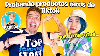 Pusimos a prueba las productos más RAROS del TIKTOK [upl. by Arezzini]