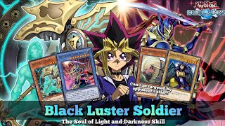 Untargetable Black Luster Soldier Deck YuGiOh Duel Links [upl. by Aym]