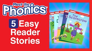 Meet the Phonics  5 Easy Reader Stories  Preschool Prep Company [upl. by Lothario]