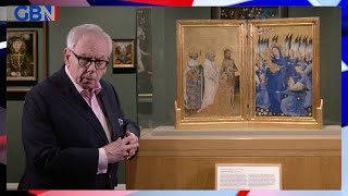 David Starkey analyses Richard II’s Wilton Diptych at the National Gallery [upl. by Brindle]