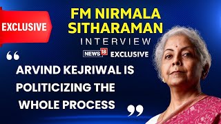 Lok Sabha Elections  FM Nirmala Sitharaman Exclusive Interview  FM Slams Delhi CM  News18 [upl. by Hillinck212]