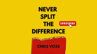 Never Split the Difference by Chris Voss Full Audiobook Part 1 [upl. by Ainslee]