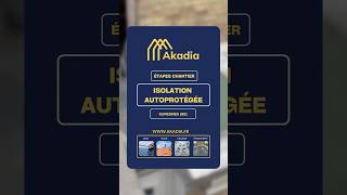 Isolation autoprotégée  Akadia construction home renovation [upl. by Nawad]