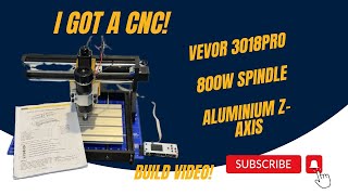 Building and upgrading a Vevor 3018 Pro CNC [upl. by Dianna758]