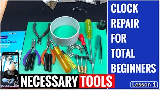 Clock Repair For Total Beginners  Lesson 1 [upl. by Ahsilef]