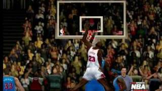 Nba 2k11 Michael Jordan Signature Highlights PS2 [upl. by Natfa]