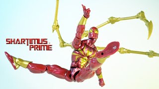 New Let Down  Marvel Legends Iron Spider Spider Man Comic Figure Review [upl. by Leckie]