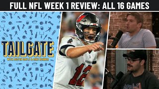 Full NFL Week 1 Review All 16 Games  PFF Tailgate Podcast [upl. by Cohen]