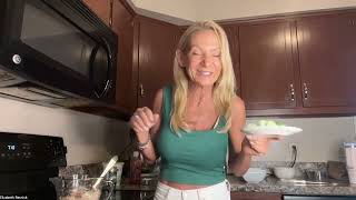 Spicy Salmon Salad high protein low calorie and great for meal prep [upl. by Hera]