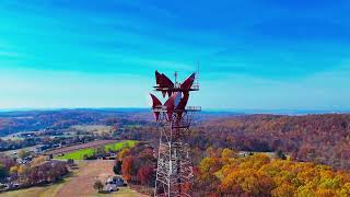 ATampT Long Lines Microwave Relay Tower Site Topton PA [upl. by Campman139]