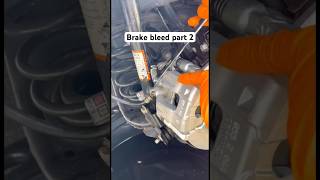 Brake bleed procedure mechanic fixit repairs cars mechanicsoftiktok automotive repair [upl. by Edialeda]