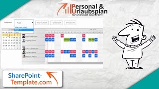 Urlaubsplanung und verwaltung für SharePoint Intro [upl. by Dat]