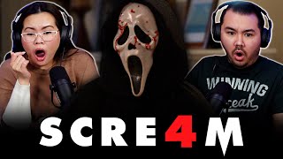 SCREAM 4 2011 MOVIE REACTION First Time Watching  Ghostface  Neve Campbell  David Arquette [upl. by Zaller]