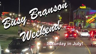 Branson Missouri Drive  Busy July Weekend [upl. by Laeria]