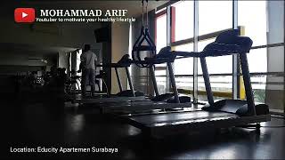 Kegiatan pagi Fitness coaching di Educity Apartemen surabaya mohammadarif745 [upl. by Hayila]