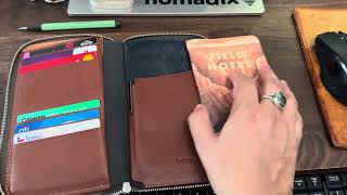 Bellroy Travel Folio v2 with Field Notes [upl. by Legyn]