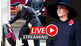 🔴LIVE Prince William The King Leads the Royals to Attends Remembrance Sunday in London [upl. by Ahsahs]