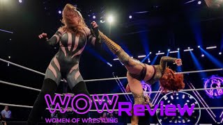 WOW Women Of Wrestling Season 3 Ep 7 Review [upl. by Latton]