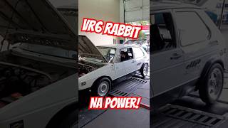 250wheel hp NA vr6 in a VW rabbit vwracing [upl. by Lonier109]