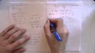 Matematik 4  Komplexa tal del 8  Division [upl. by Moritz]