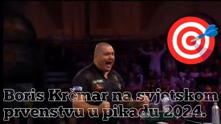 Boris Krčmar na svjetskom prvenstvu u pikadu 2024 pikado darts pdc [upl. by Lanevuj]