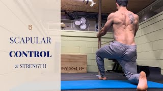 6 Exercises for Scapular Control and Strength [upl. by Teuton]