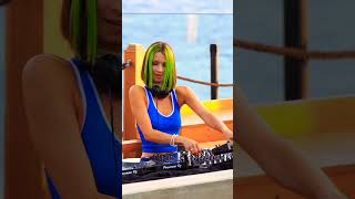 Miss Monique 😍🌀 djmissmonique progressivehouse undergroundmusic youtubeshorts [upl. by Eninej]